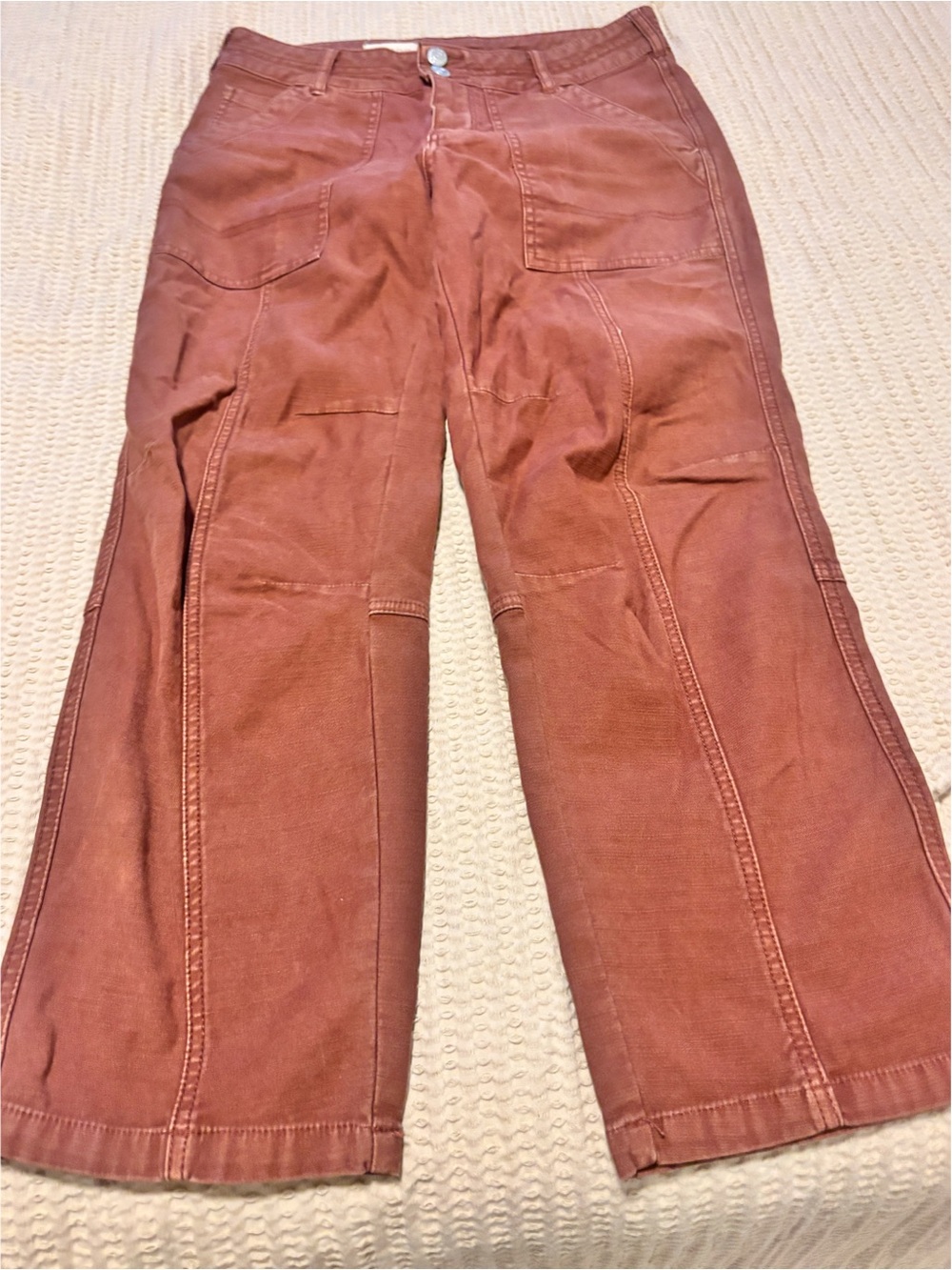 | Anthropologie | Pilcro Barrel Cargo Pants